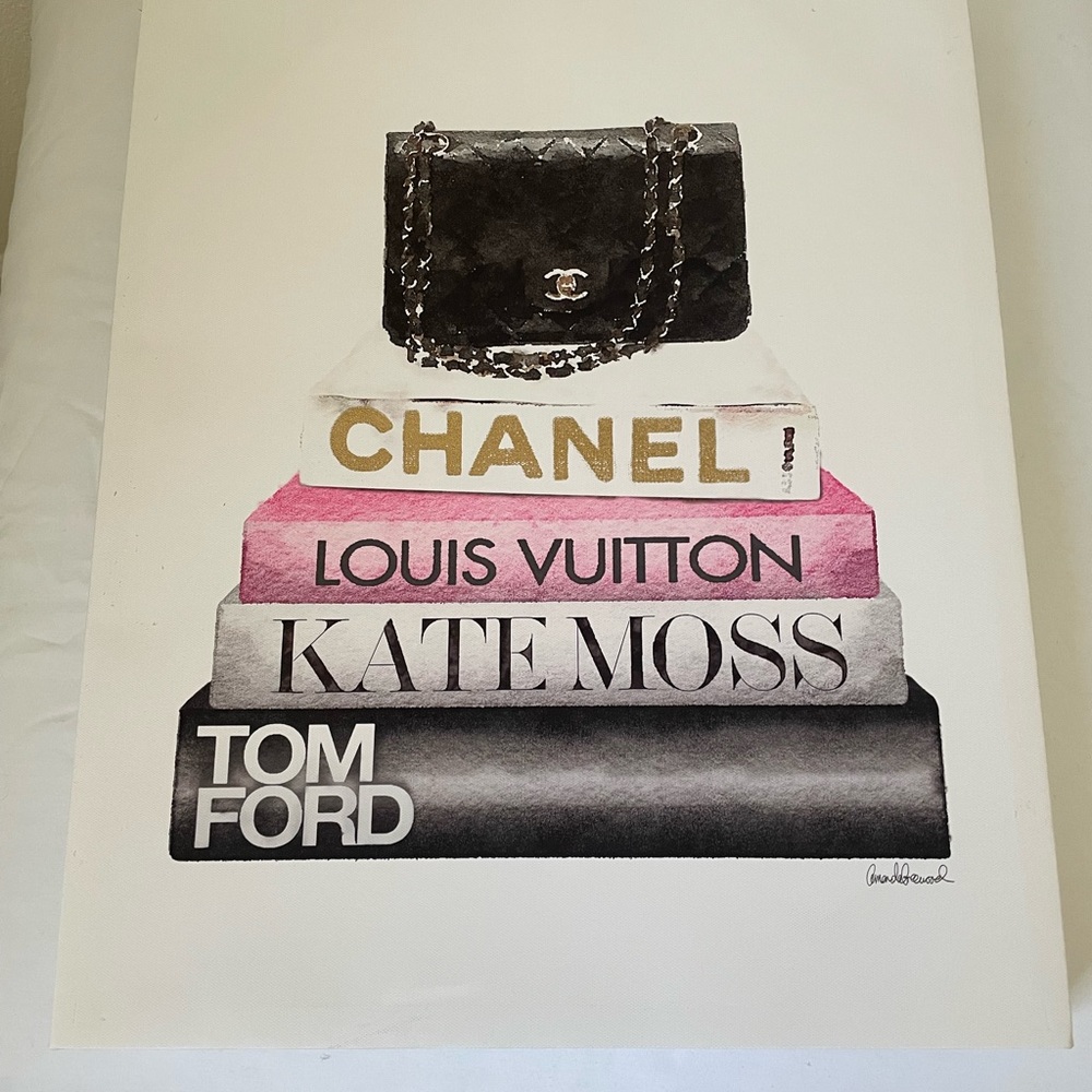 Chanel bag canvas 20” X 16”